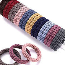 Elastische Haargummis Set mit 100 Stück in 10 Farben
