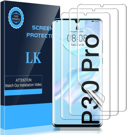 Huawei P30 Pro TPU Schutzfolie, Vollschutz, Luftblasenfrei