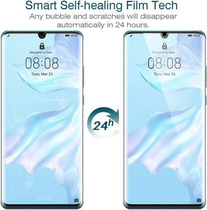 Huawei P30 Pro TPU Schutzfolie 3 Stück Set - Ultra-HD Displayschutz Blasenfrei Case-Friendly
