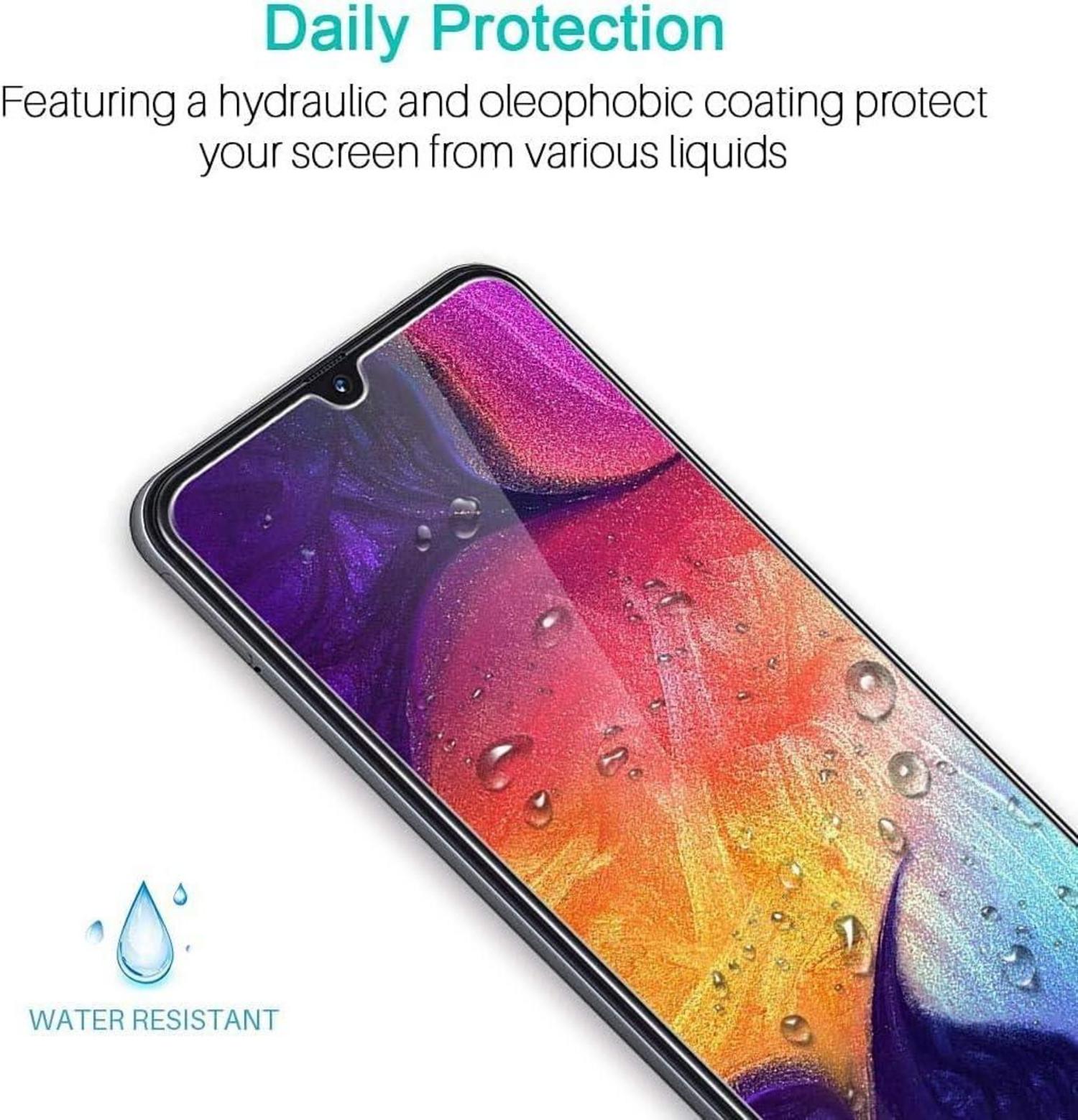 3er Pack Schutzfolie Samsung Galaxy A50 - 9H Härte - HD Klar - Blasenfrei
