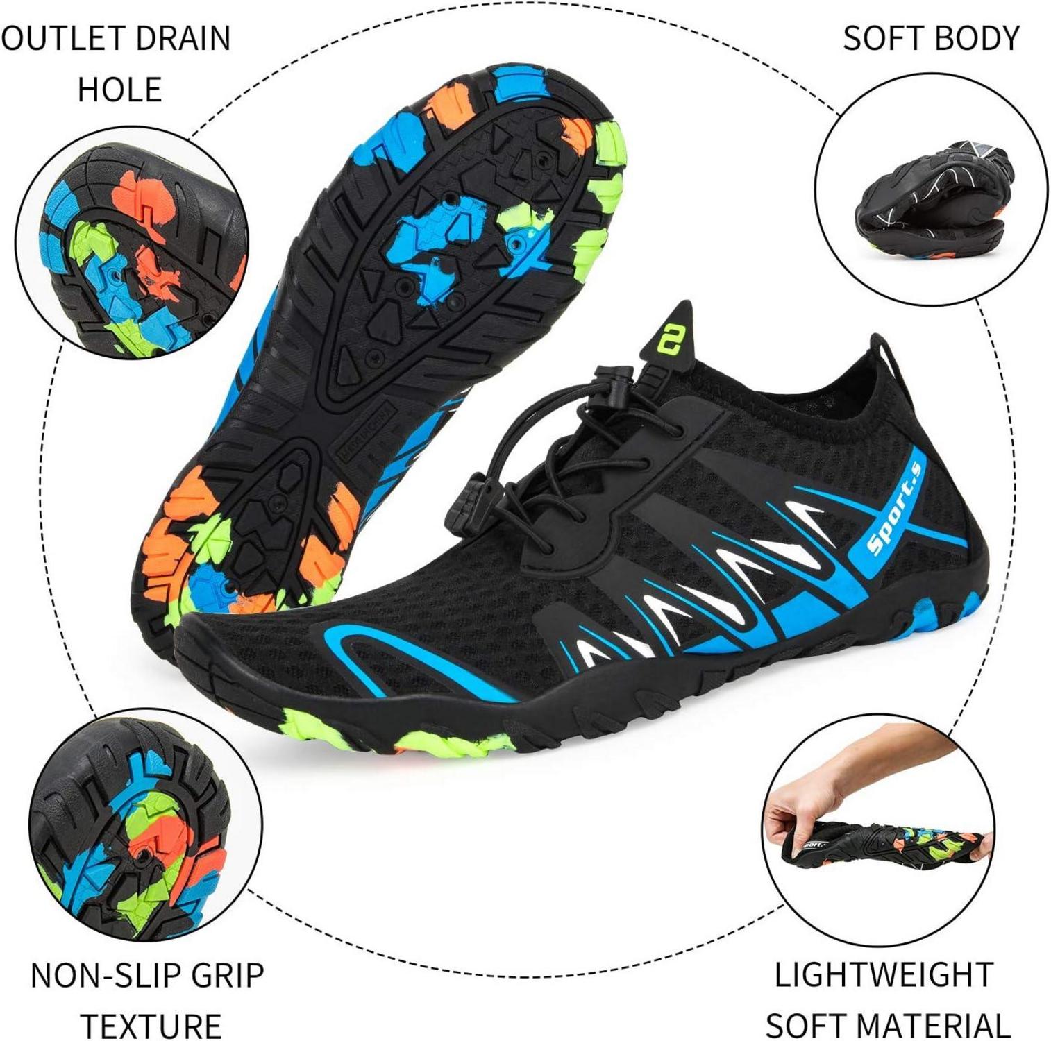 Strandschuhe Wasserschuhe Badeschuhe Atmungsaktiv Leicht Barfußschuhe