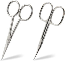 Profi Hautschere Set, 2er Pack, ultrascharfe Klinge