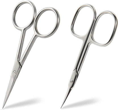 Profi Hautschere Set, 2er Pack, ultrascharfe Klinge