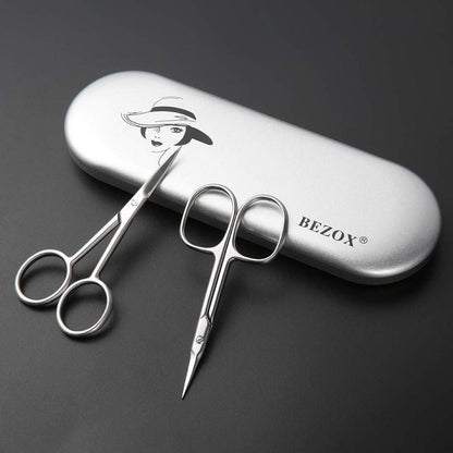 Profi Hautschere Set 2er Pack Nagelhautschneider Maniküre Pediküre