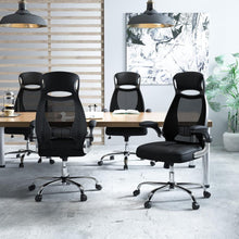 Ergonomischer Bürostuhl mit Kopfstütze, Armlehnen