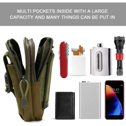 Taktische Hüfttasche Molle – Grün für Outdoor & Alltag