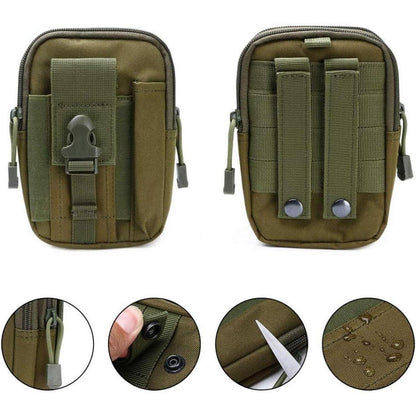 Taktische Hüfttasche Molle – Grün für Outdoor & Alltag