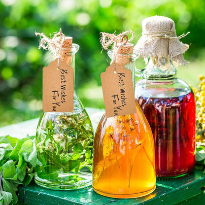 100 Stk. Geschenkanhänger Kraftpapier Tags Rechteck