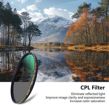 40.5mm Zirkularer Polfilter Nano HD MRC16 16-lagige