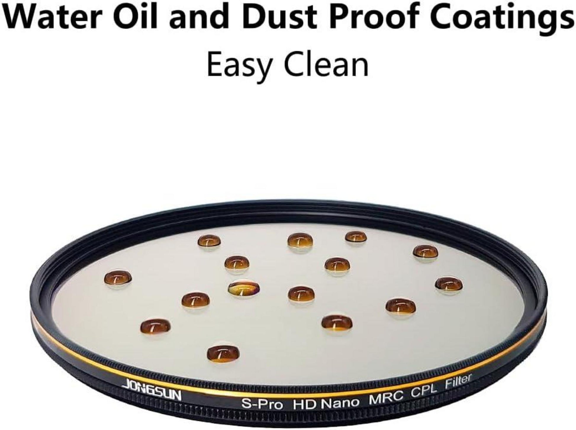 40.5mm Polfilter Zirkular HD Nano MRC16, 16-lagig, Optisches Glas NITTO AGC, CPL Filter