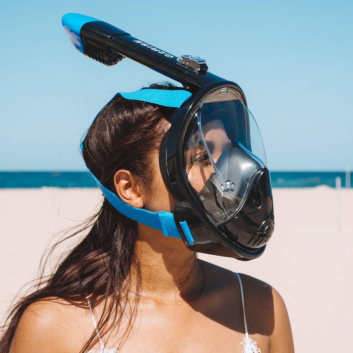 Schnorchelmaske Tauchmaske faltbar CO2-sicher mit