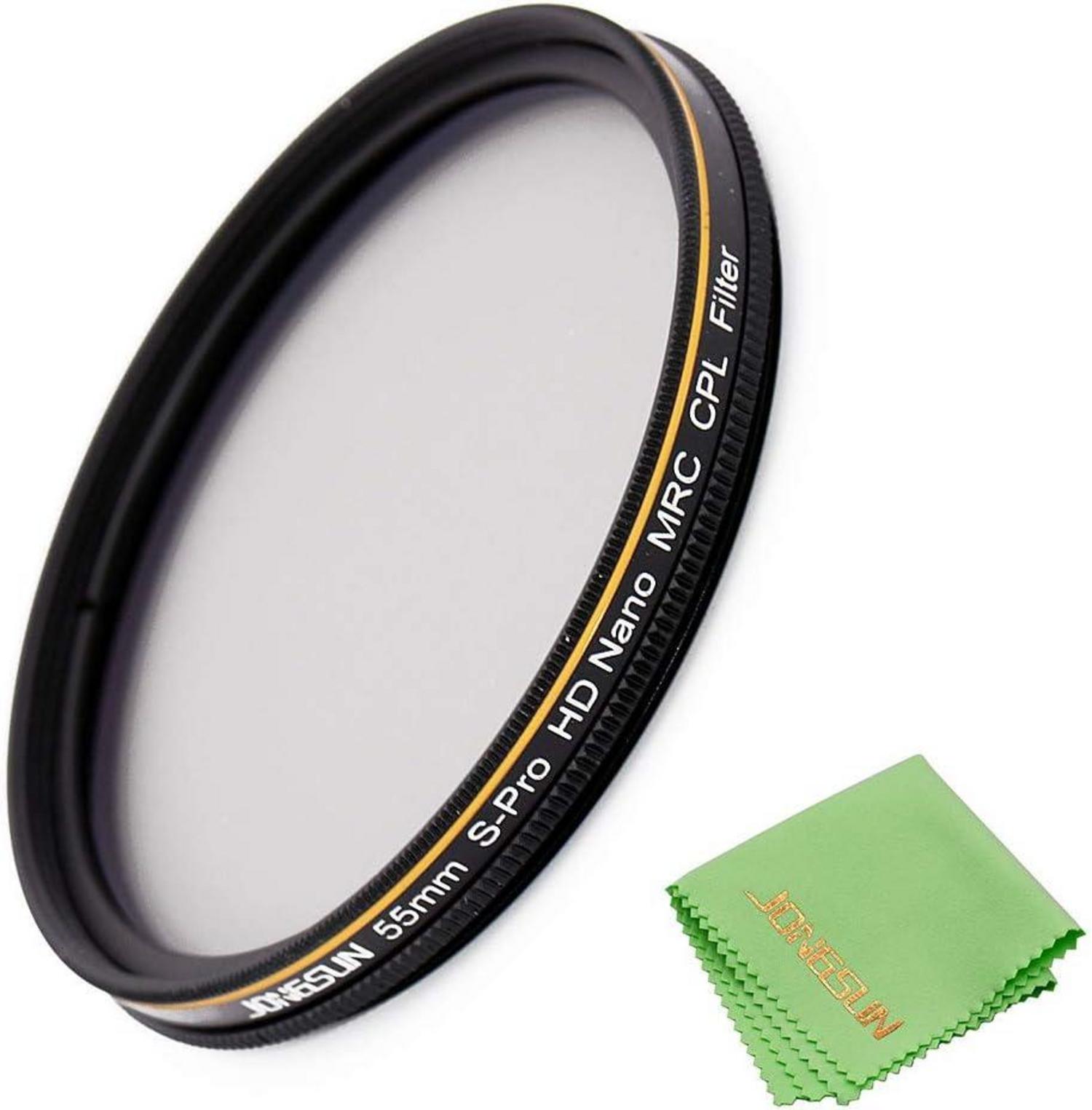 55mm Zirkularer Polfilter S-Pro HD Nano MRC16, 16-lagige Beschichtung