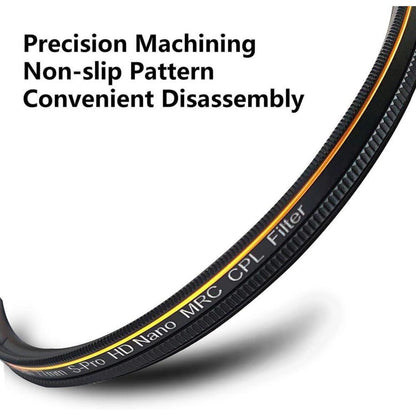 52mm Zirkularer Polfilter S-Pro HD Nano MRC16 Optisches
