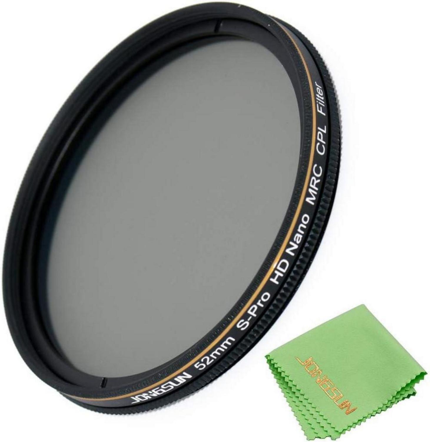 52mm Zirkularer Polfilter S-Pro HD Nano MRC16 Optisches Glas