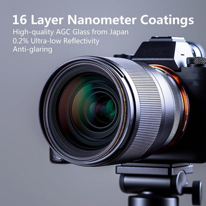 62mm Zirkularer Polfilter, S-Pro HD Nano MRC16, Optisches
