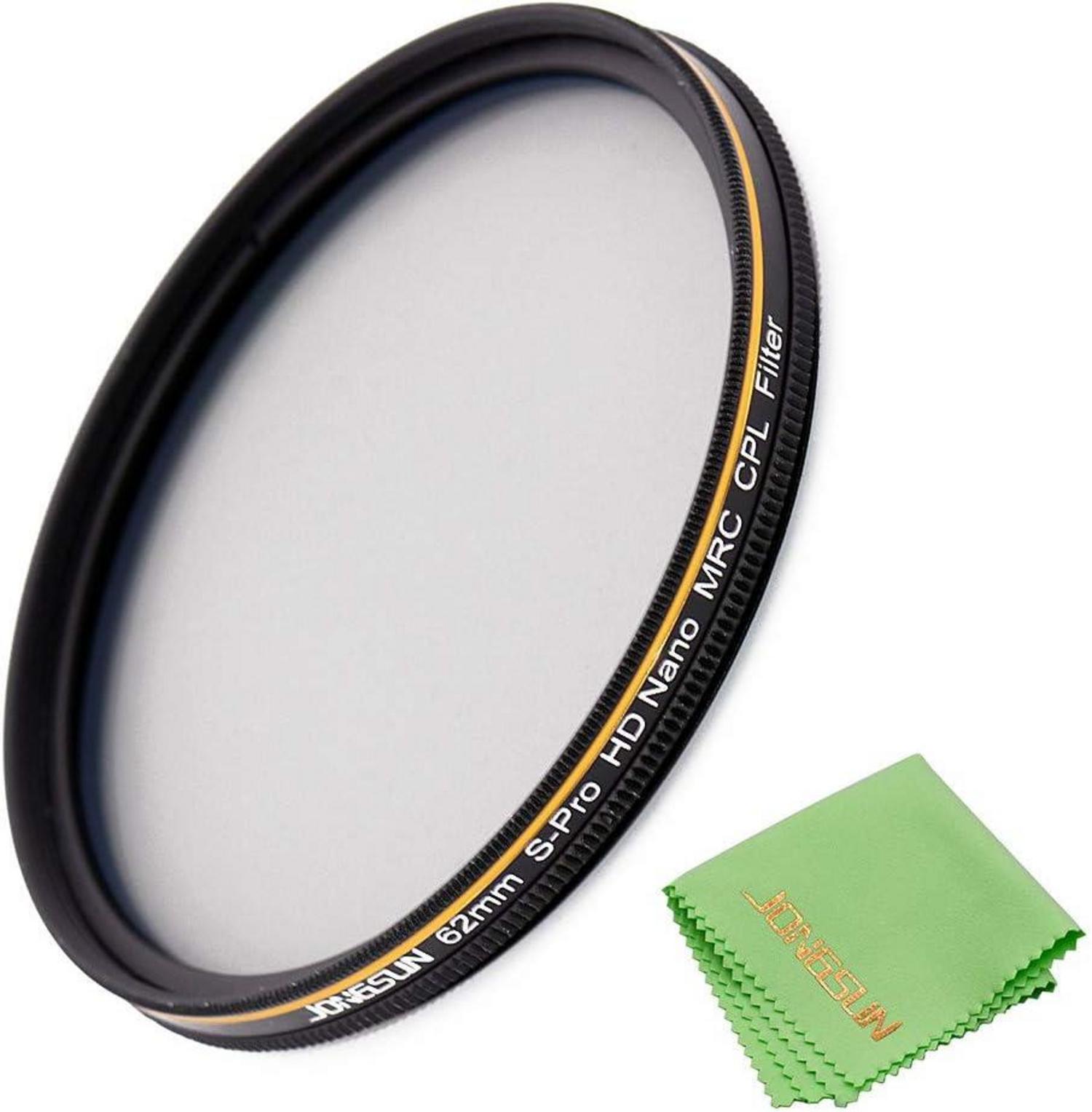 62mm Zirkularer Polfilter HD Nano MRC16 16-Schichten AGC Optisches
