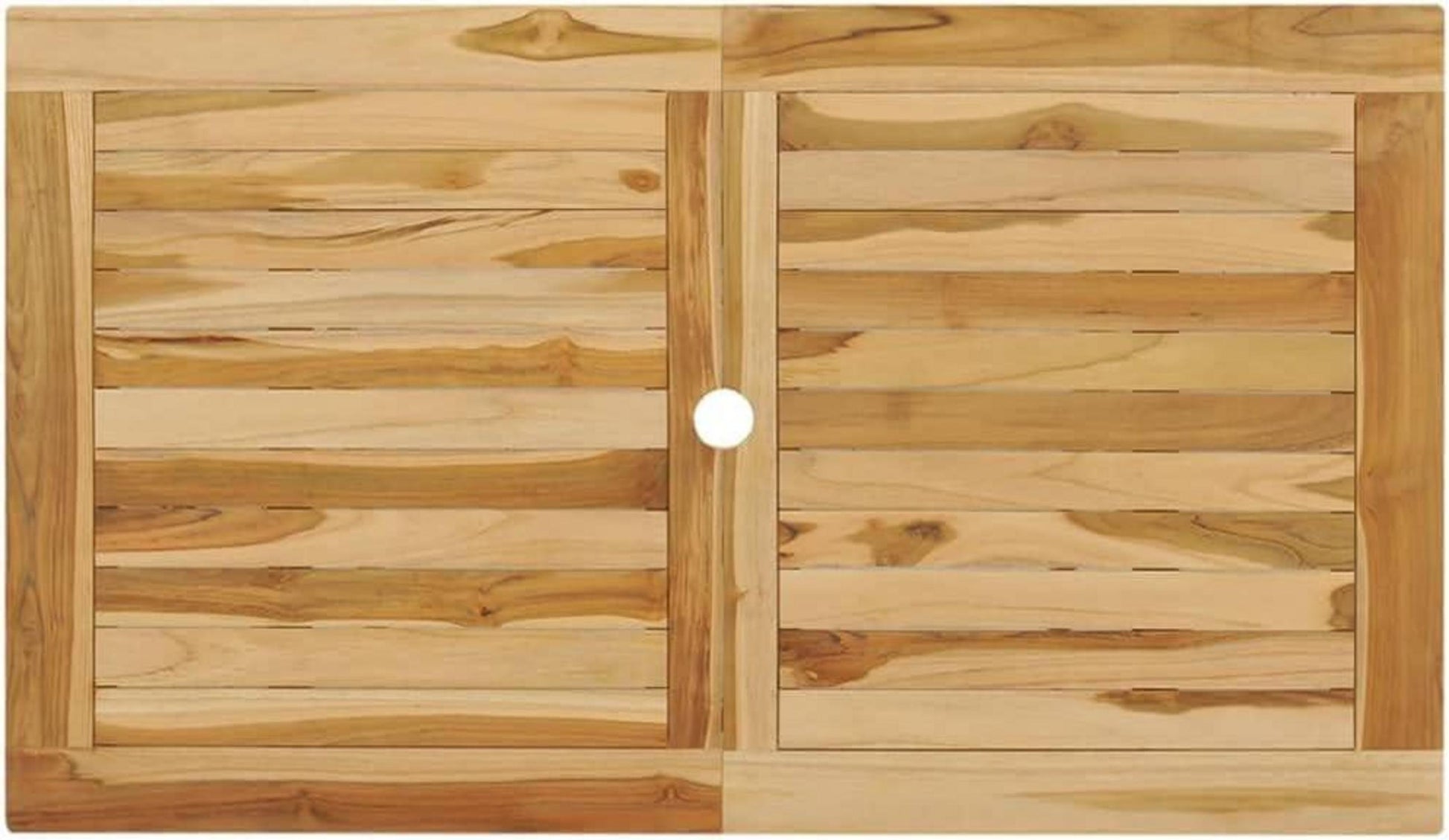 Teak Massiv Gartengarnitur 5-TLG. Gartenmöbel Set