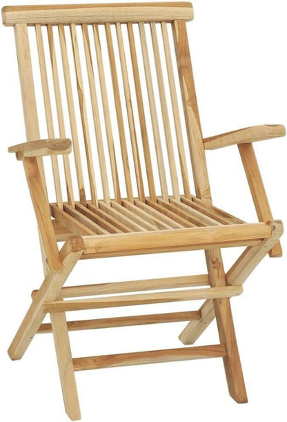 Gartengarnitur Teak Massiv 5-TLG. Sitzgruppe Gartenmöbel