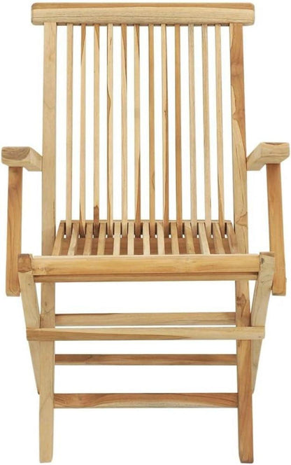 vidaXL Teak Massiv Gartengarnitur 5-TLG. SitzgruppenEnter prompt Antwort