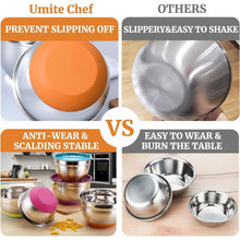 Umite Boss Rührschüsseln 6-teilig luftdicht Edelstahl