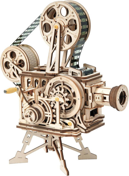 ROKR Vitascope Holzpuzzle Filmprojektor Modellbausatz Kinder