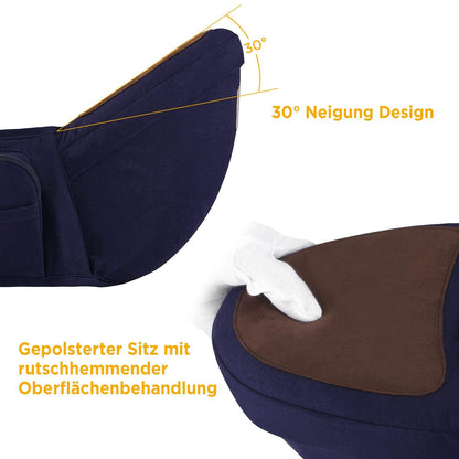 Baby Hüftsitz Leichter Taille Hocker 4 Tragepositionen 0-36 Monate