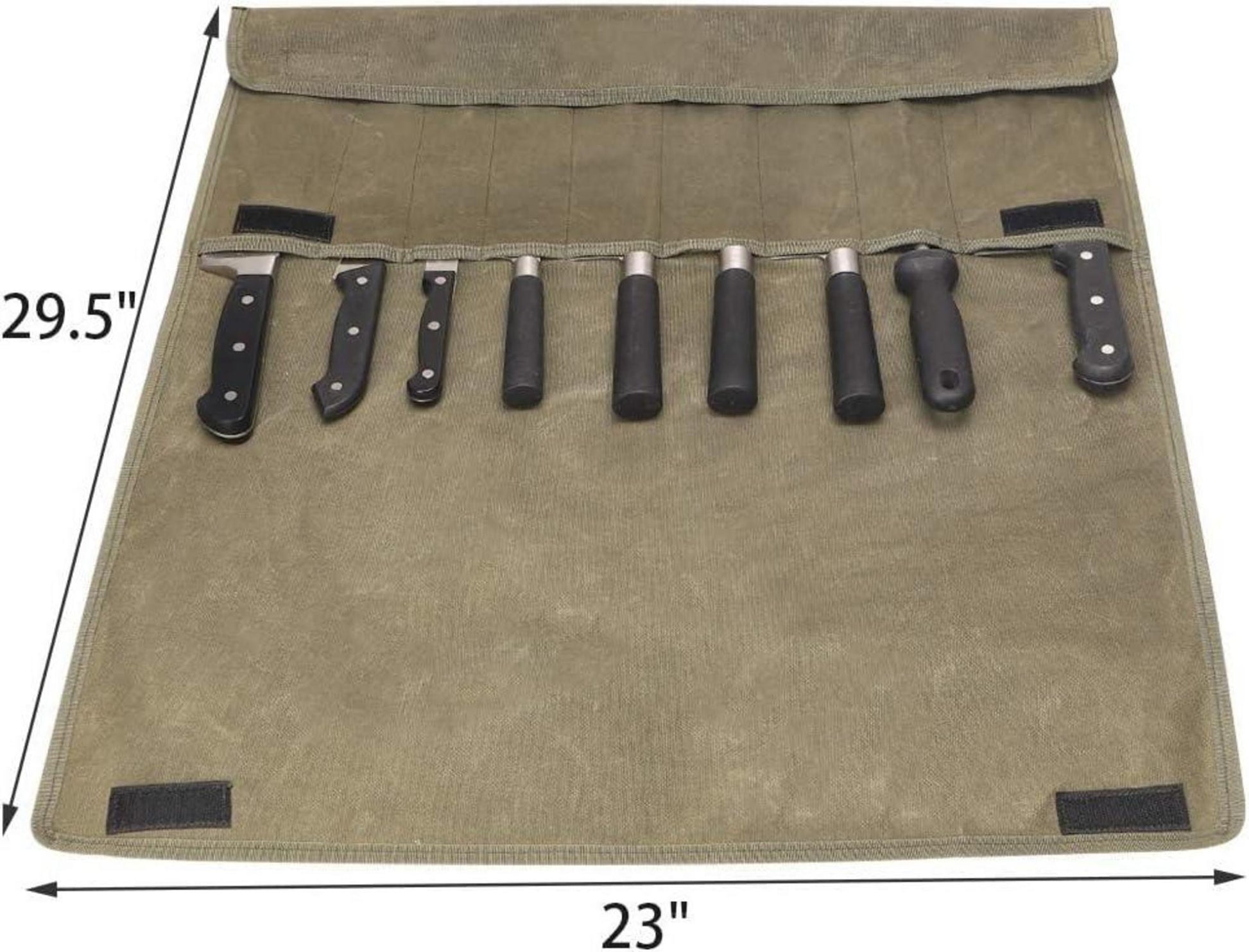 Aufbewahrungstasche für Küchenmesser, gewachstes