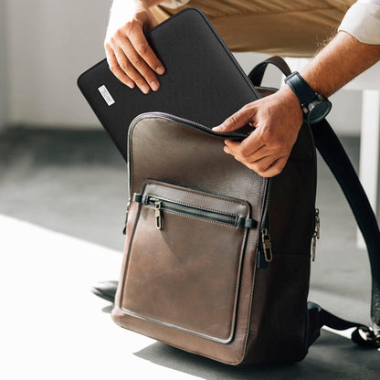 TECOOL 14 Zoll Laptoptasche Wasserdicht Schutzhülle Schwarz