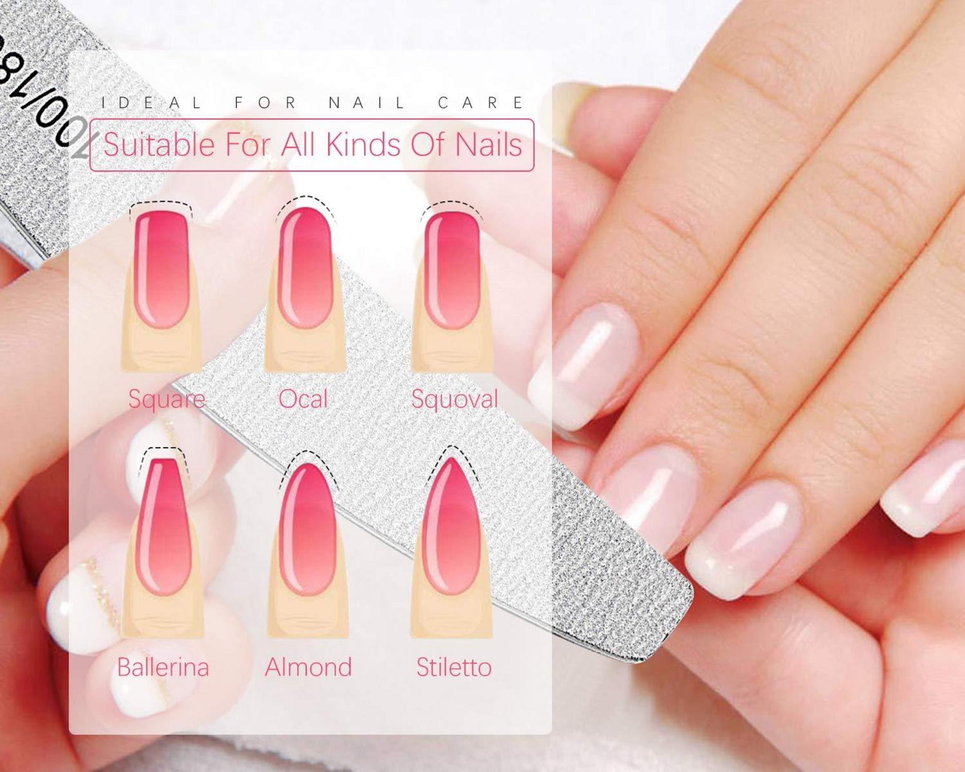 Professionelle Nagelfeile Polierblock Nägel Maniküre-Gel Zuhause