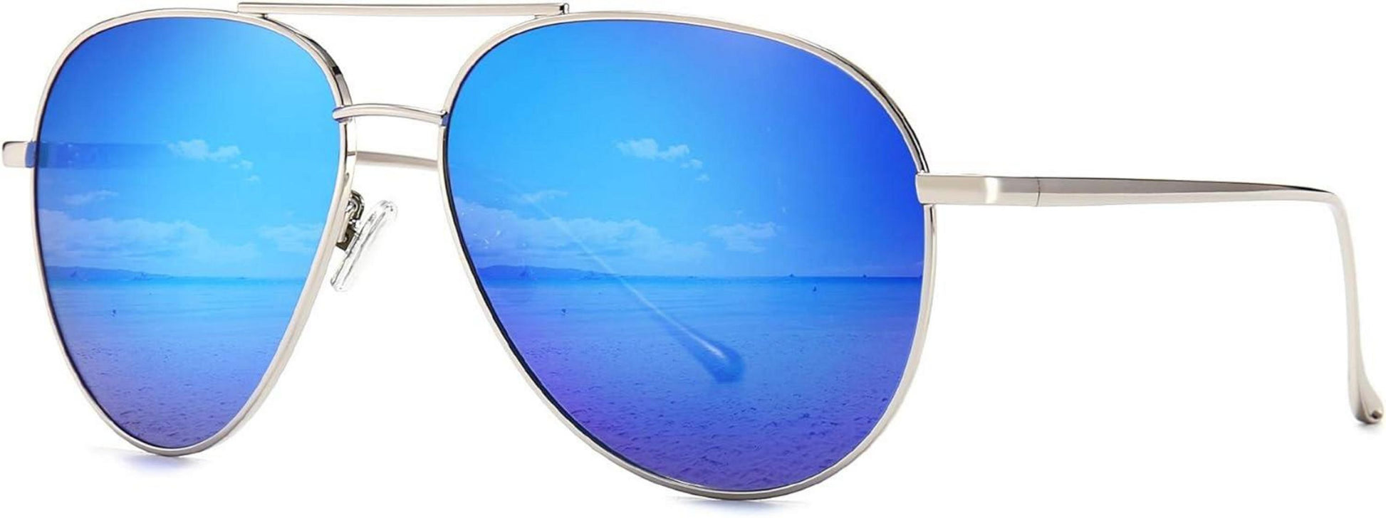 Übergroße Leichte Sonnenbrille Damen Polarisiert Moderne Brille