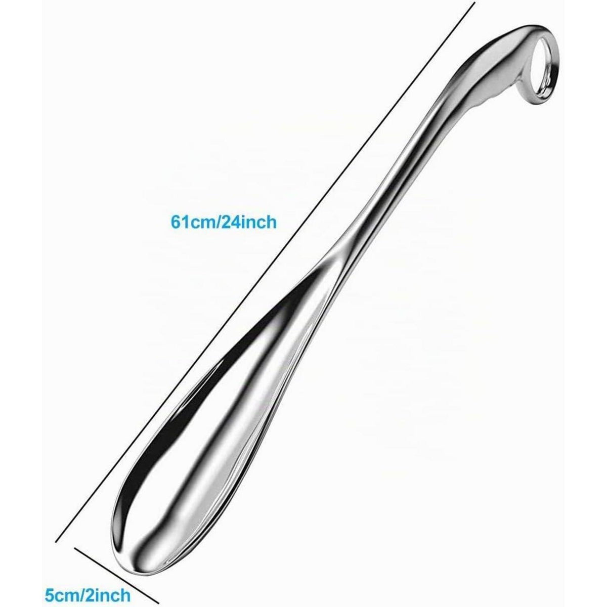 Langer Schuhlöffel aus Aluminium – Ergonomisch & Stabil (61cm)