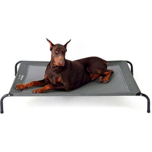 Hochwertige Hundeliege outdoor Grosse Hunde grau 124x90x20cm