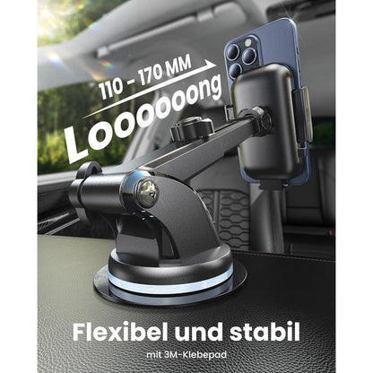 Handyhalterung Auto Saugnapf Lüftung Halterung iPhone
