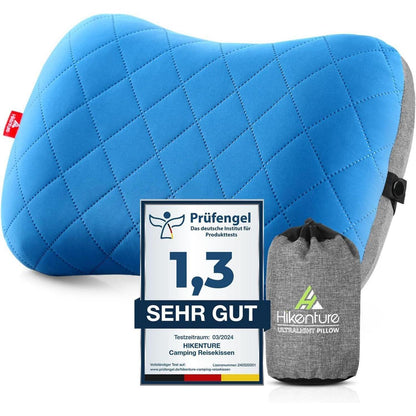 Aufblasbares Camping Kissen mit abziehbarem