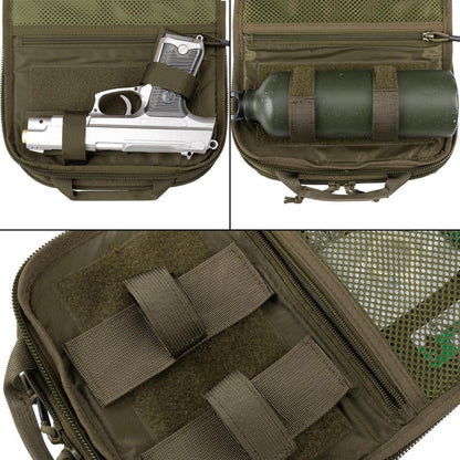 Taktischer Rucksack Olivgrün – Multifunktionaler Trekkingrucksack mit Molle