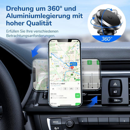 Syncwire Magnetische Auto Handyhalterung 360 Grad Drehbar