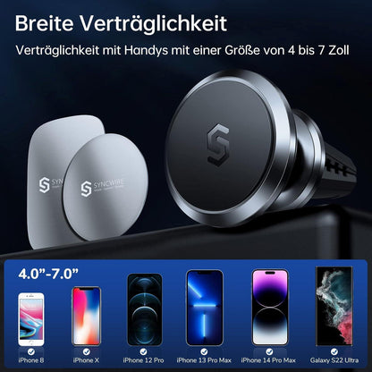 Syncwire Magnetische Auto Handyhalterung 360 Grad Drehbar