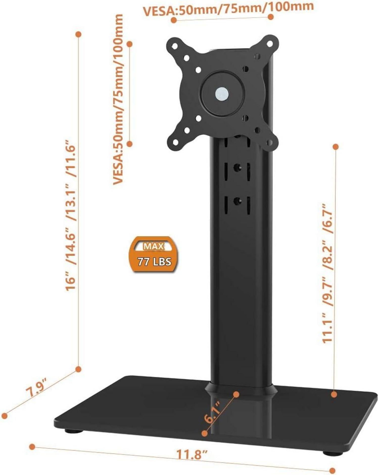 LCD Monitorständer freistehend 33-81 cm Bildschirme 35 kg