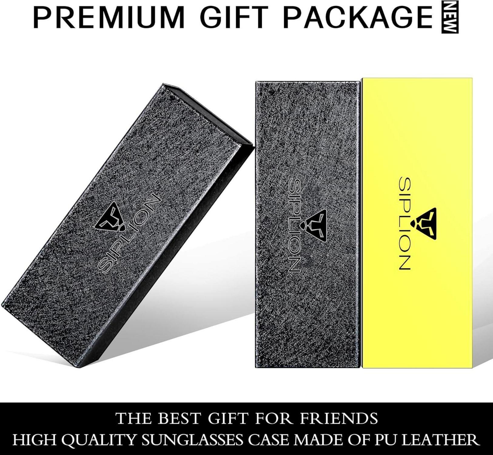 SIPLION Polarisierte Matrix Piloten Sonnenbrille Verspiegelt UV400 Schutz