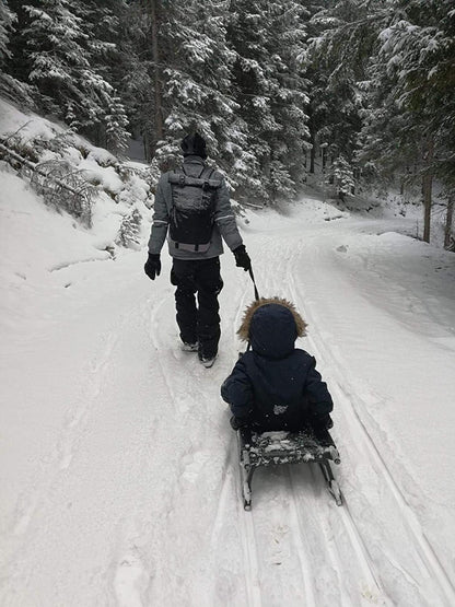Wasserdichter Roll Top Laptop-Rucksack Schwarz 25L - Outdoor Rucksack