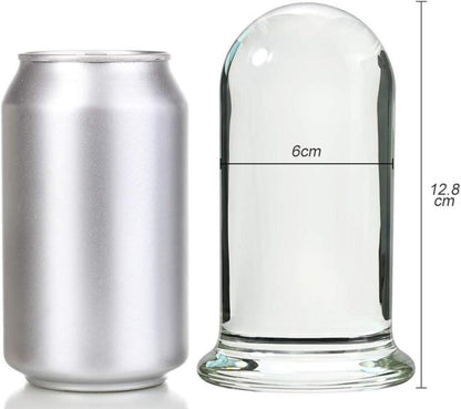Glas Dildo Buttplug G-Punkt Stimulator Kristall Analplug