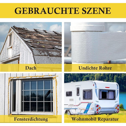 Wasserdichtes Aluminium Klebeband 10cm x 5m Selbstklebend