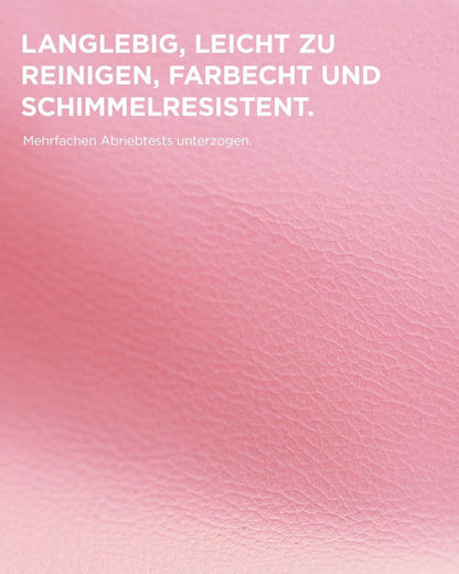 Gaming-Stuhl Pink Bunny mit Lendenwirbelstütze PU-Leder