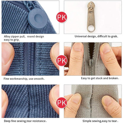 Großes Federmäppchen Schreibwarenbeutel Violett für Schule