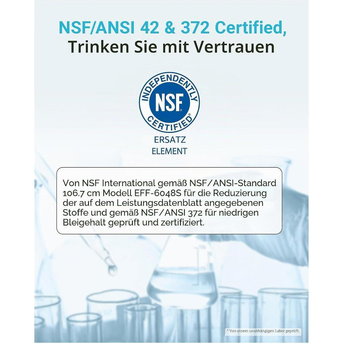 Kühlschrank Wasserfilter für GE Kühlschränke - 3er Pack