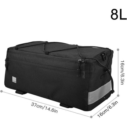 Fahrradtasche Isolierte 8L Kofferraumkühlertasche mit