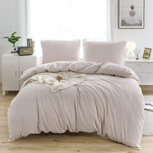 Bettwäsche 200x200 cm Beige Super Weich Mikrofaser 110