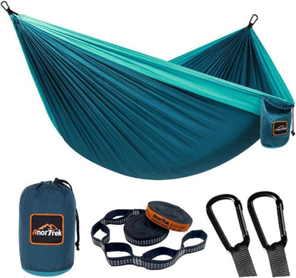Camping Hängematte superleicht tragbar Fallschirm Nylon 280 x 140 cm
