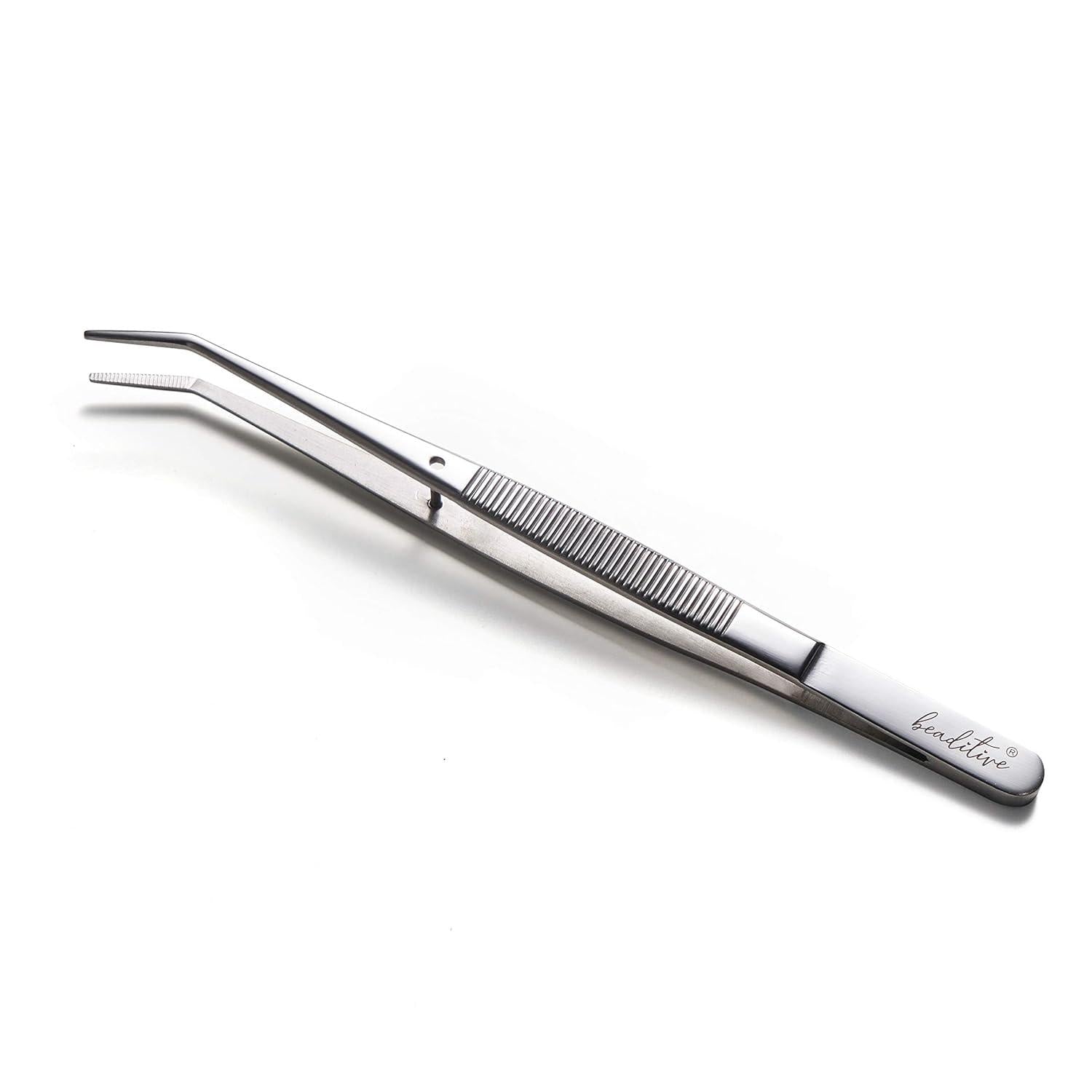 Pinzettenset 15,5 cm Nähmaschinen 3-teilig gezahnte Spitzen Edelstahl