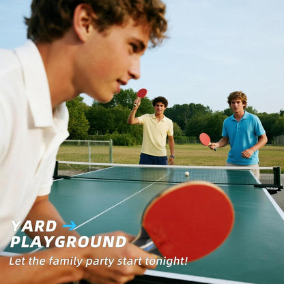 Tischtennisschläger Set Tischtennis mit 2 Schläger 3 Bällen